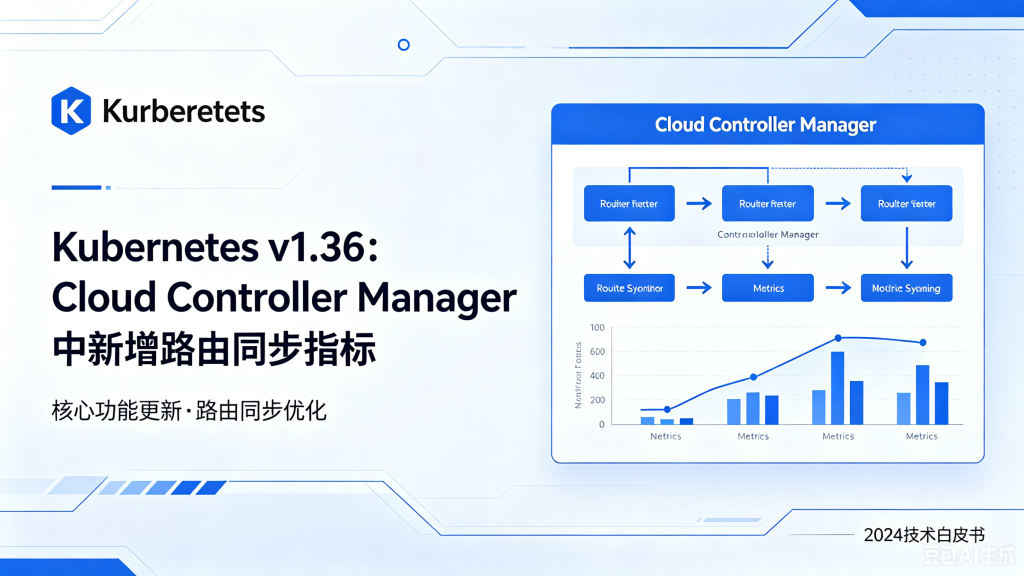 Kubernetes v1.36：Cloud Controller Manager 中新增路由同步指标
